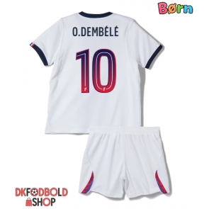 Paris Saint-Germain Ousmane Dembele #10 Udebanesæt Børn 2026-27 Kort ærmer (+ korte bukser)